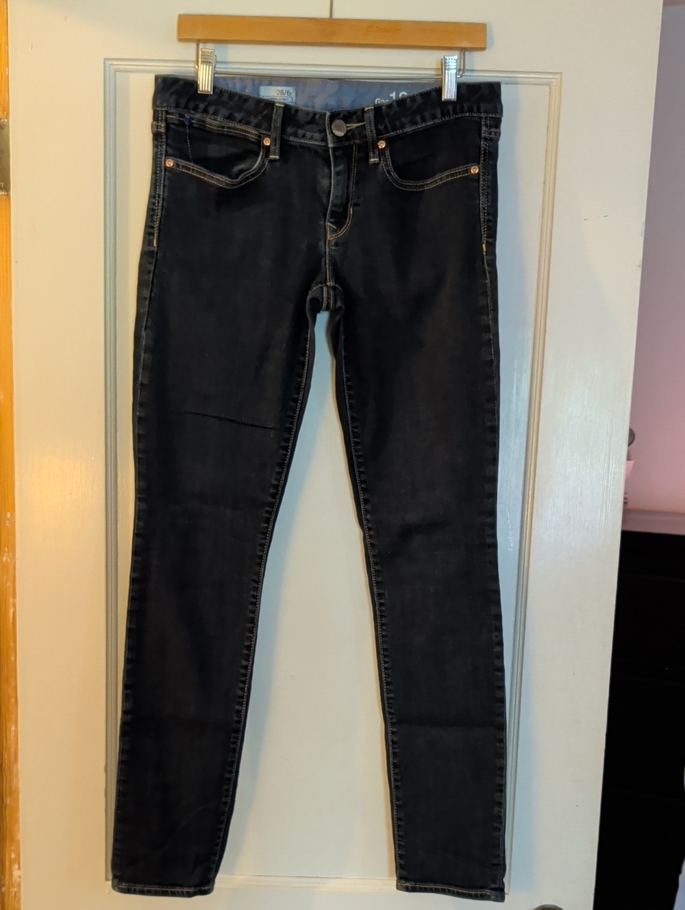 GAP Blue Women's Always Skinny Jeans, Sz 6R